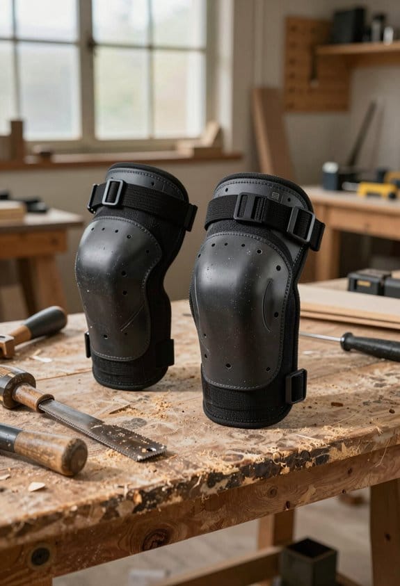 durable comfortable construction knee pads