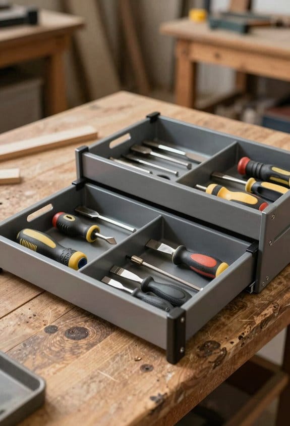 effective tool drawer organization