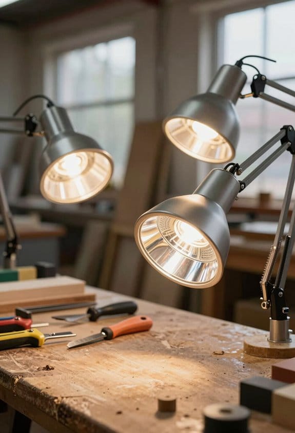 energy efficient workshop lighting