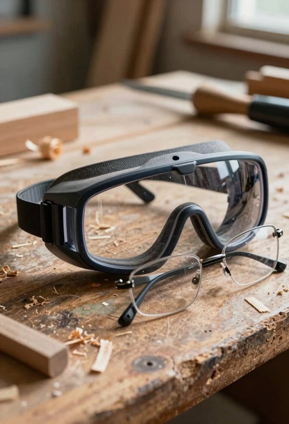 goggles offer complete protection