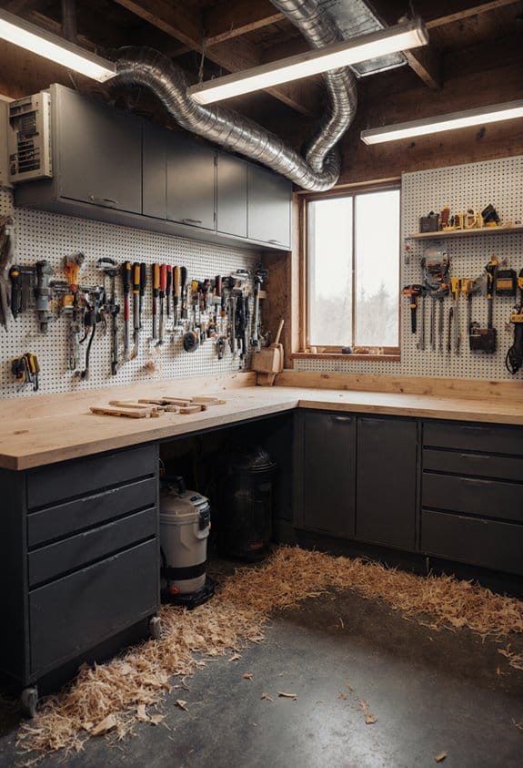 maximizing workshop tool organization