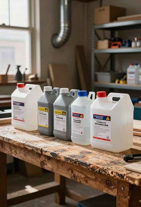 organize chemical storage safely