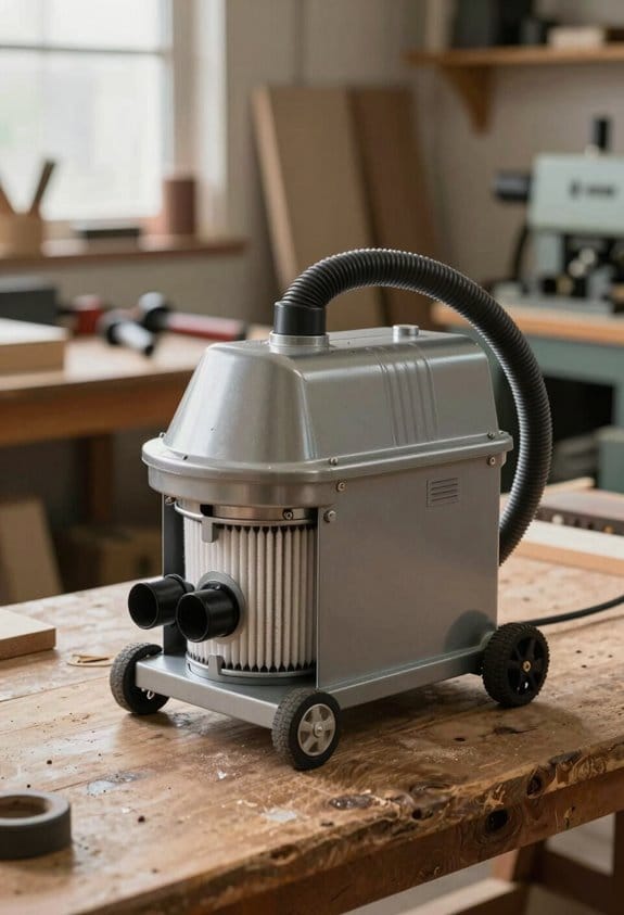 portable dust collectors advantages