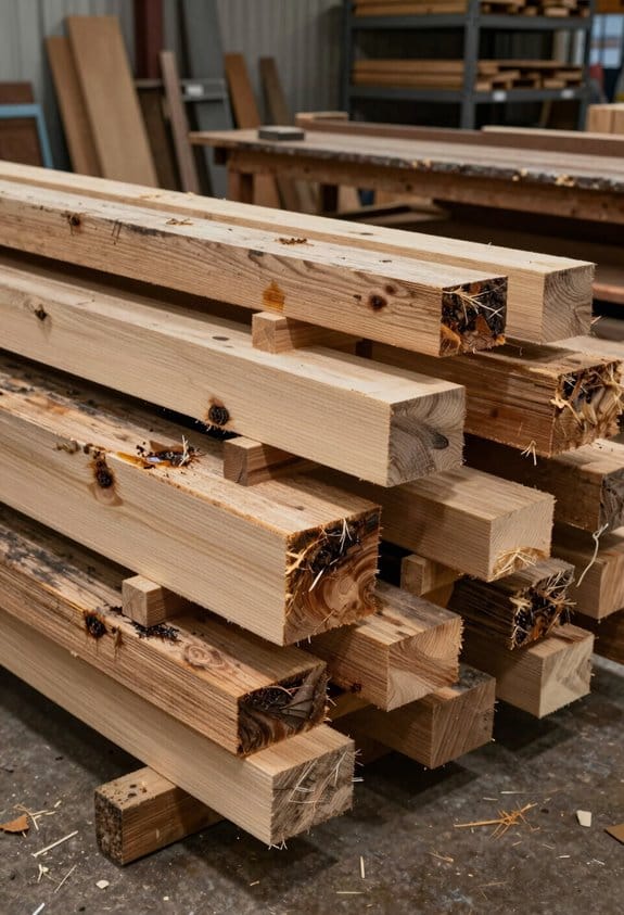 proper lumber storage practices