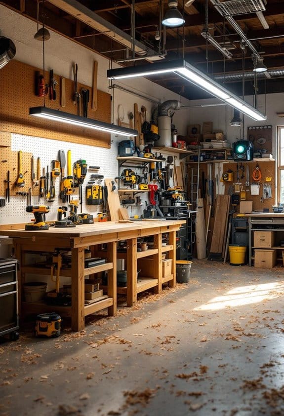 top led shop lights