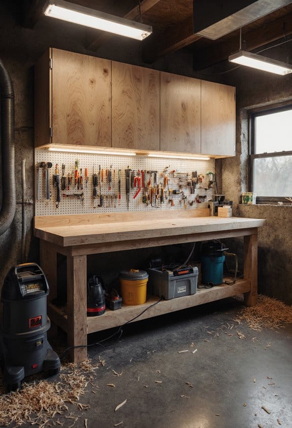 workbench area lighting solutions